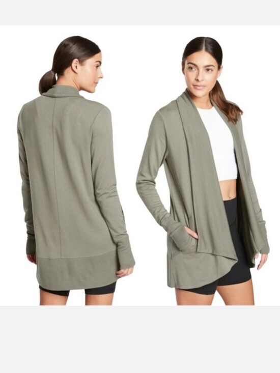 Athleta Sweaters - Athleta Pranayama Restore Wrap Cardigan Top Med